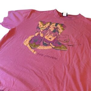 Vintage Pink Dixie Stampede  T-Shirt